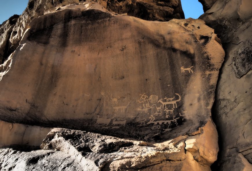 Petroglyphs, Chaco Canyon (photo: KrisNM, CC BY-NC-ND 2.0)