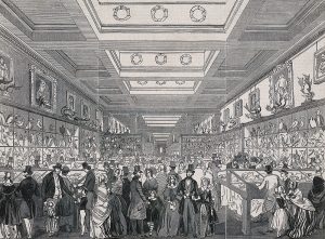 The Zoological Gallery in the British Museum, c. 1845, engraving (Wellcome Gallery, CC BY 4.0)