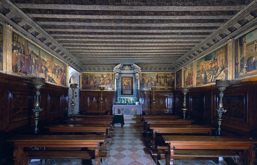 Scuola di San Giorgio degli Schiavoni (with paintings by Vittore Carpaccio), Venice, photo: Mark Edward Smith, by permission © Mark Edward Smith