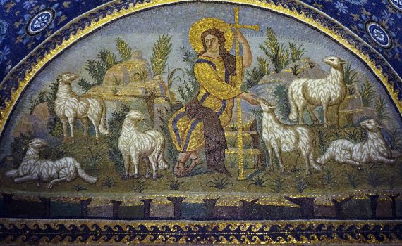 Christ as the Good Shepherd, Gala Placidia