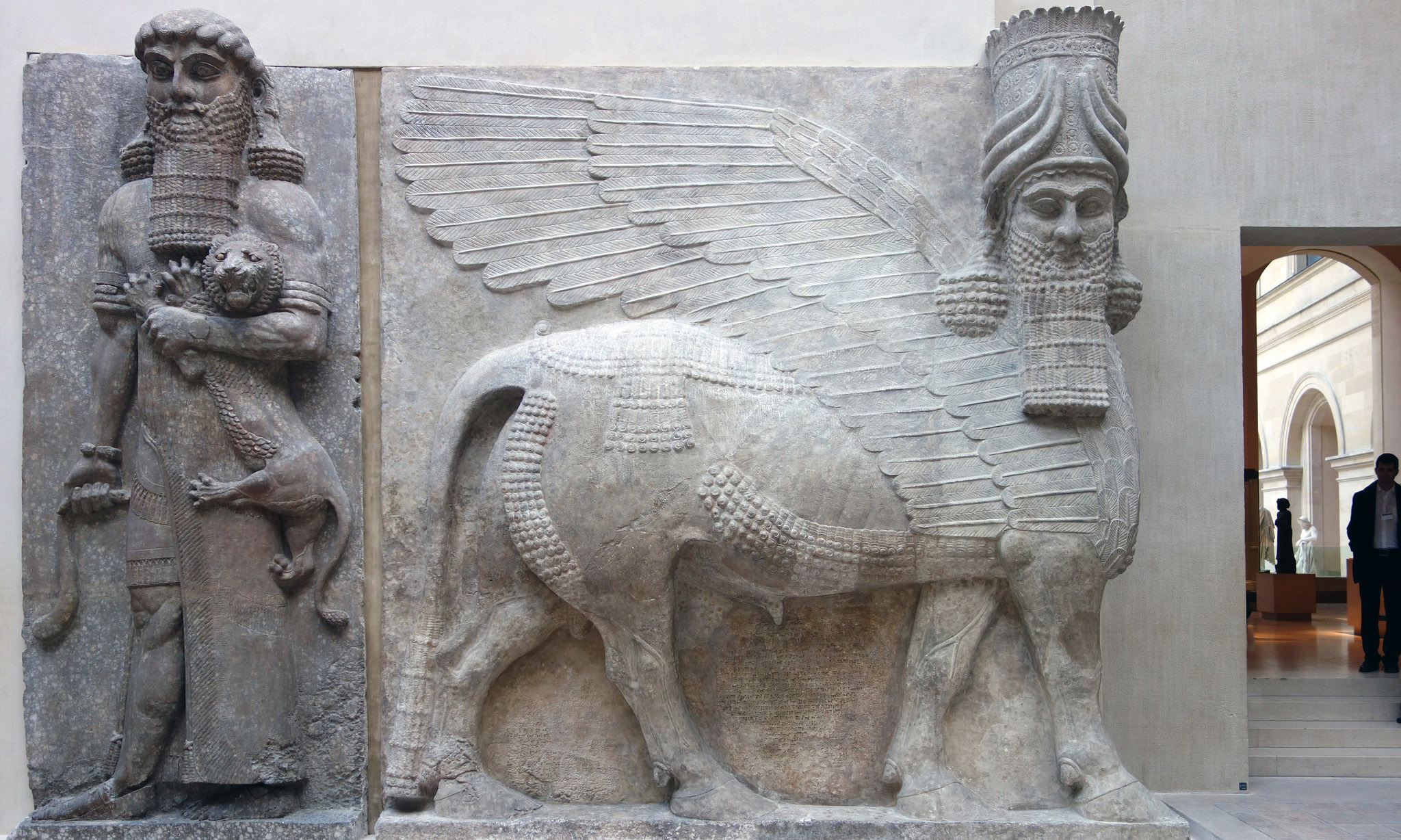 Lamassu from the citadel of Sargon II