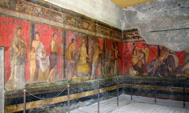 Dionysiac frieze, Villa of Mysteries, Pompeii Edit