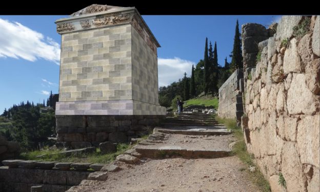 Siphnian Treasury, Delphi