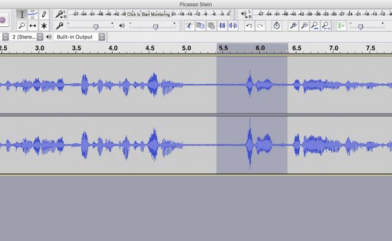 How to edit audio with Audacity
