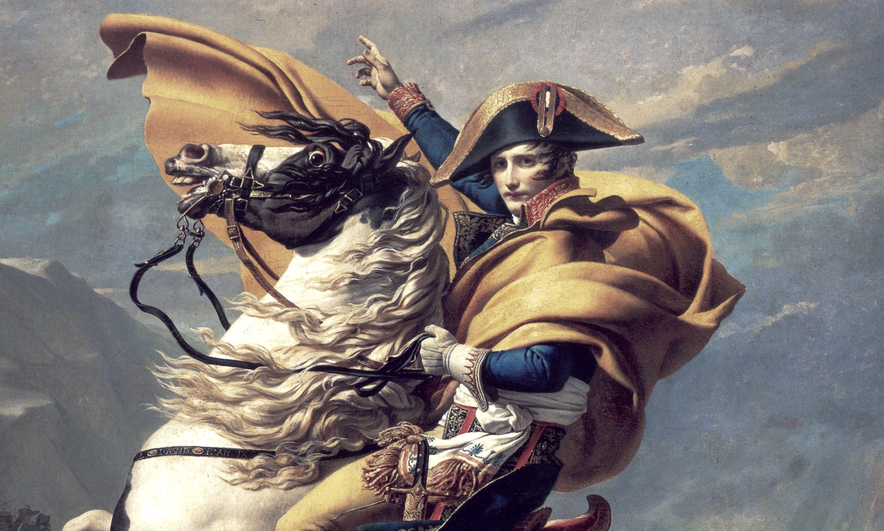 David, Napoleon Crossing the Alps