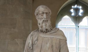 Donatello, Saint Mark, 1411–13, marble, 236 cm high (Orsanmichele, Florence)