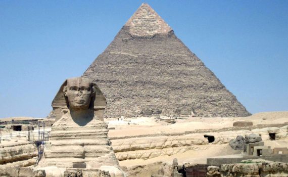 Pyramid of Khafre and the Great Sphinx