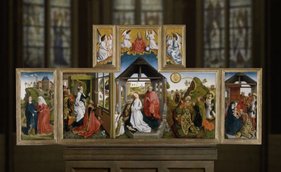 Illustrating a 15th century Netherlandish Altarpiece