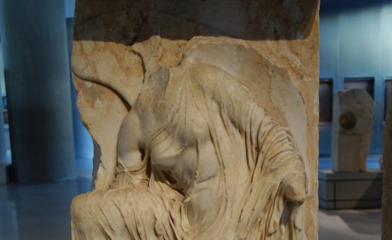 <em>Nike Adjusting Her Sandal</em>, Temple of Athena Nike, Acropolis, Athens