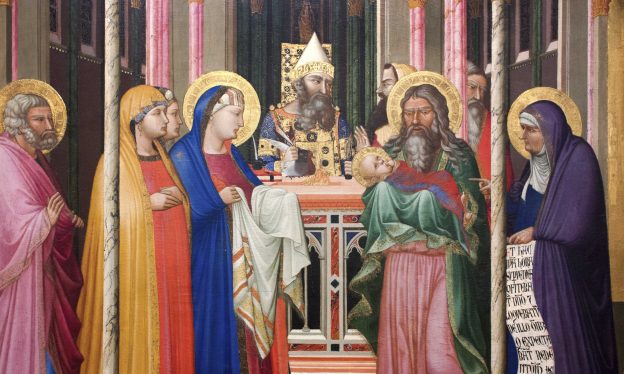 Ambrogio Lorenzetti, Presentation of Jesus in the Temple, 1342