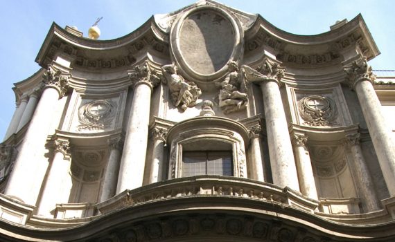 Francesco Borromini, San Carlo alle Quattro Fontane - detail