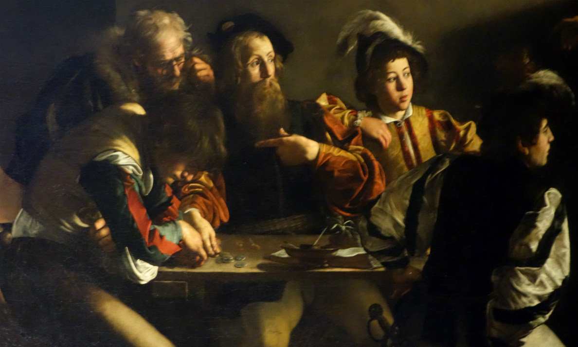 Calling Of St Matthew Caravaggio Analysis