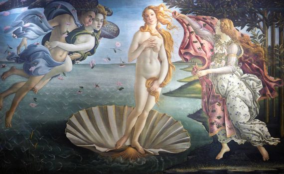 Sandro Botticelli, <em>The Birth of Venus</em>