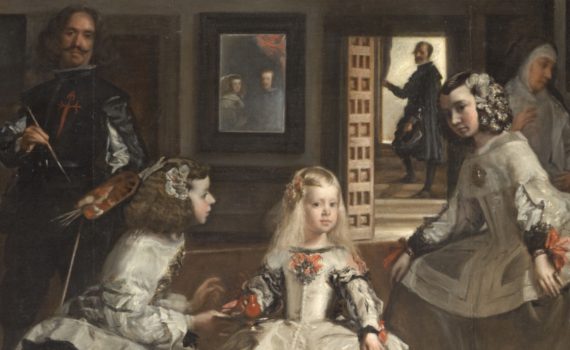 Diego Rodríguez de Silva y Velázquez, Las Meninas - detail