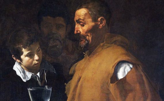 Diego Velázquez, The Waterseller of Seville-detail