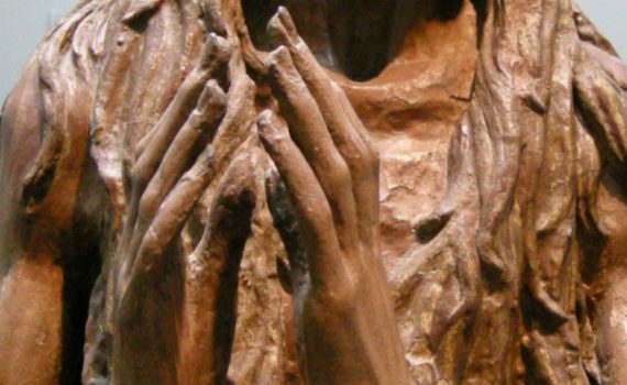 Donatello Mary Magdalene - detail