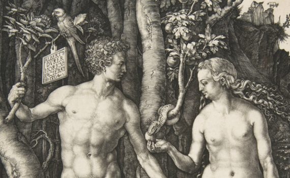 Albrecht Dürer, Adam and Eve- detail