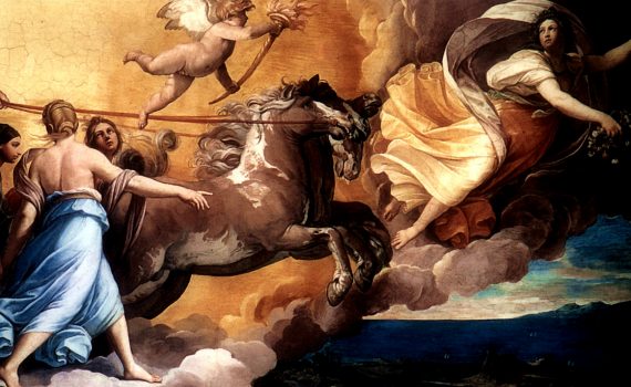 Guido Reni, Aurora-detail