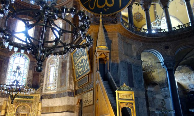 The Hagia Sophia as a mosque