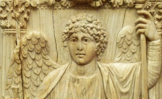 Ivory Panel with Archangel