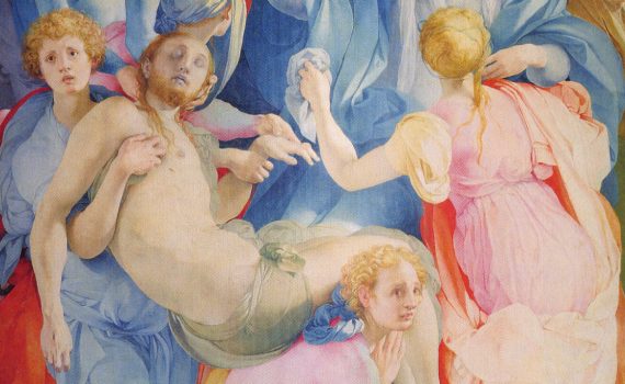Jacopo da Pontormo, Entombment (or Deposition from the Cross)- detail