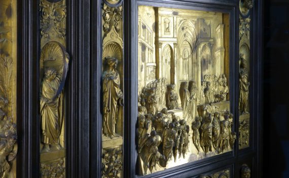 Lorenzo Ghiberti, <em>Gates of Paradise</em>, East Doors of the Florence Baptistry