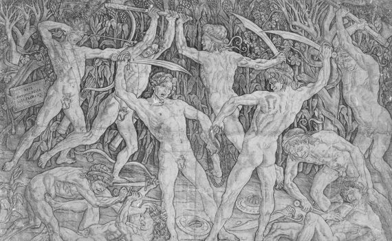 Antonio Pollaiuolo, Battle of Ten Nudes (or Battle of Nude Men)