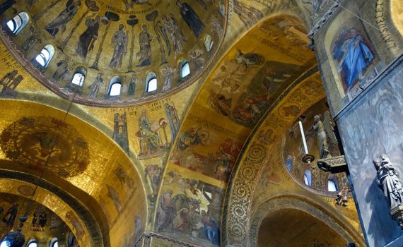 Pendentive, Saint Mark's Basilica, Venice Saint Mark's Basilica, Venice, begun 1063, Middle Byzantine