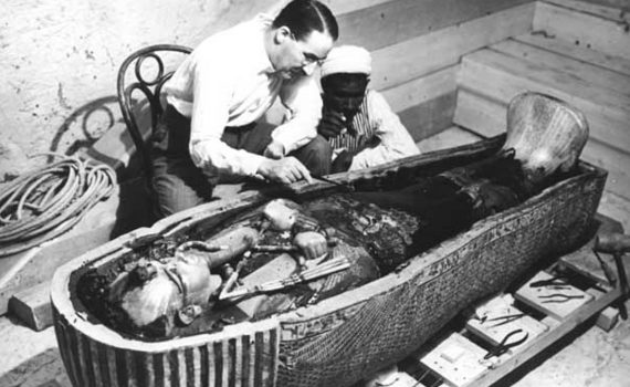 Tutankhamun’s tomb (innermost coffin and death mask)
