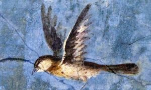 Painted Garden, Villa of Livia, fresco, 30-20 B.C.E. (Museo Nazionale Romano, Palazzo Massimo, Rome)