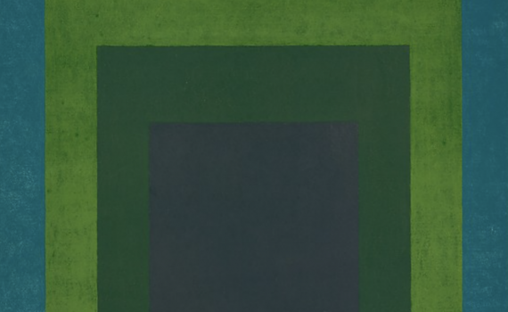Josef Albers, Homage to the Square: Soft Spoken, 1969, oil on masonite, 121.9 x 121.9 cm (The Metropolitan Museum of Art, New York)