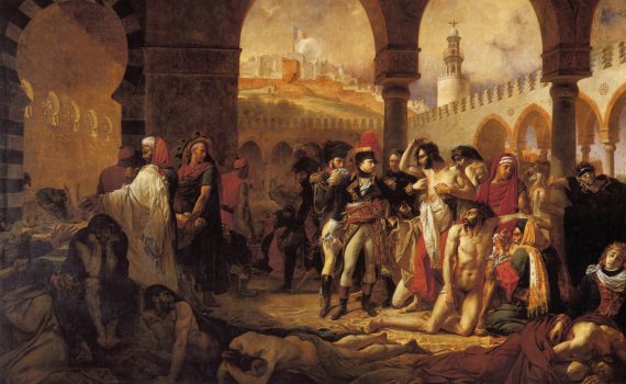 Baron Antoine-Jean Gros, <em>Napoleon Bonaparte Visiting the Pest House in Jaffa</em>