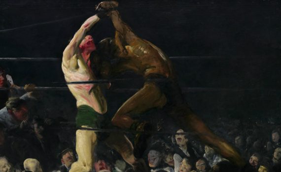 George Bellows, Both Members of This Club, ) detail
