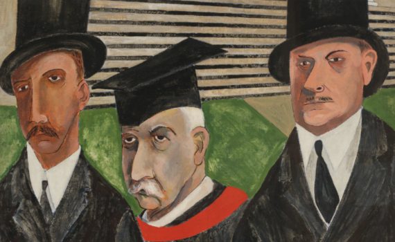 Ben Shahn, The Passion of Sacco and Vanzetti - detail