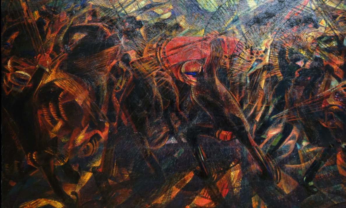 Smarthistory – Carlo Carrà, Funeral of the Anarchist Galli