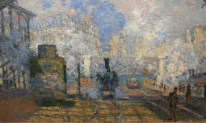 Claude Monet, La Gare Saint Lazare, 1877