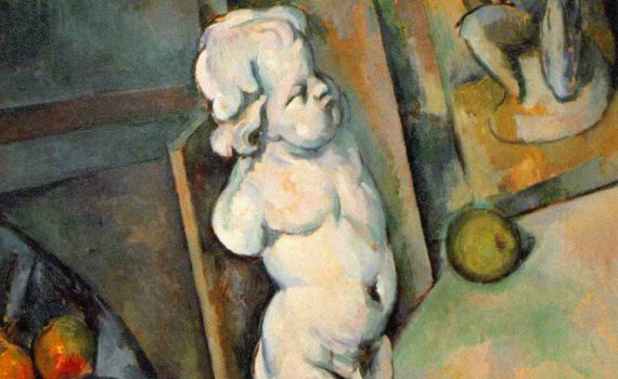 Paul Cézanne, Still Life with Plaster Cupid, detail