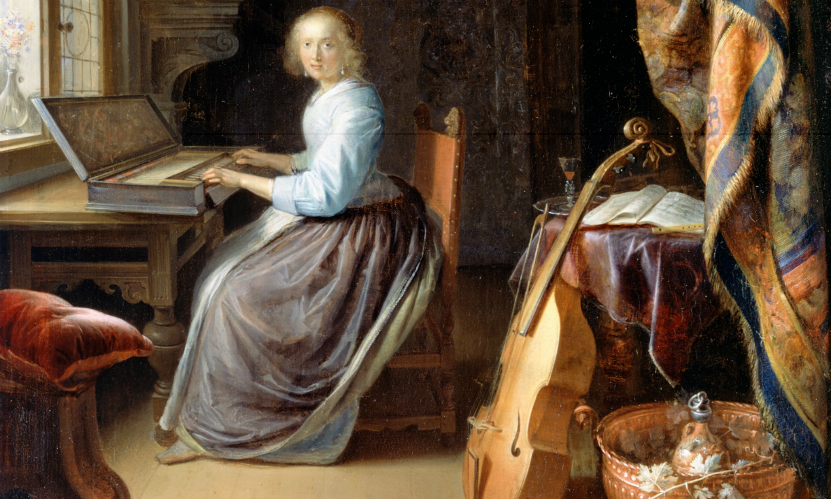 Smarthistory – Gerrit Dou, A Woman Playing a Clavichord, image size:1188x714