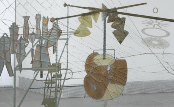 Marcel Duchamp, <em> The Bride Stripped Bare by Her Bachelors, Even (The Large Glass) </em>