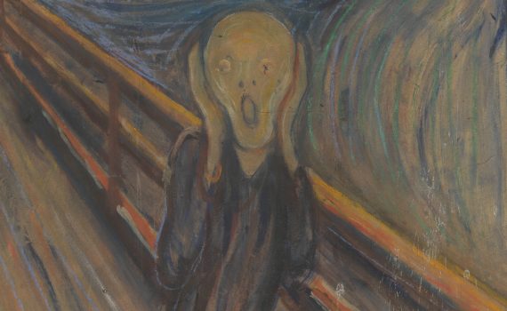 Edvard Munch, The Scream - detail