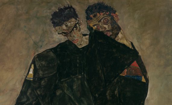Egon Schiele, <em>The Hermits</em>