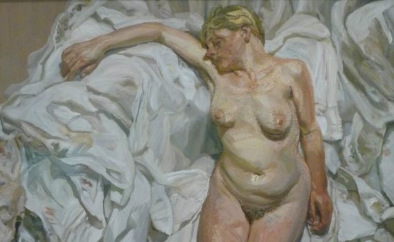 Lucian Freud, <em>Standing by the Rags</em>