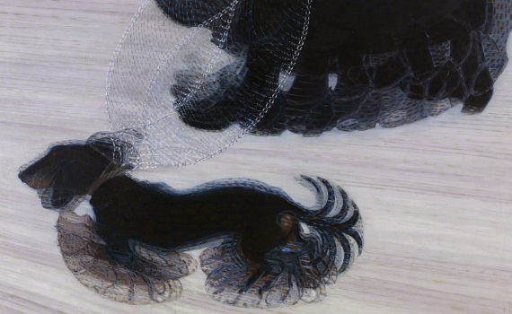 Giacomo Balla, Dynamism of a Dog on a Leash - detail