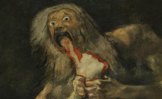 Francisco de Goya y Lucientes, Saturn Devouring One Of His Sons - thumb