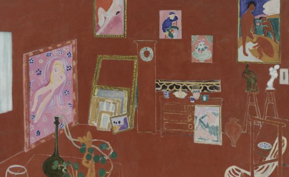 Henri Matisse, The Red Studio, oil on canvas, 1911 (MoMA)