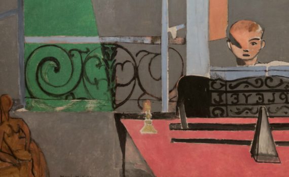 Detail, Henri Matisse, The Piano Lesson, 1916 (MoMA)