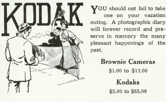 Eastman Kodak Advertisement for the Brownie Camera, c. 1900