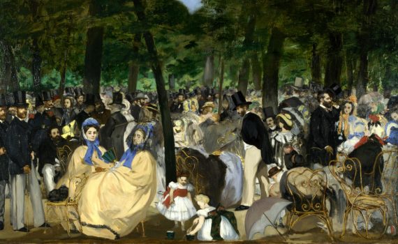 A-Level: Édouard Manet, <em>Music in the Tuileries Gardens</em>