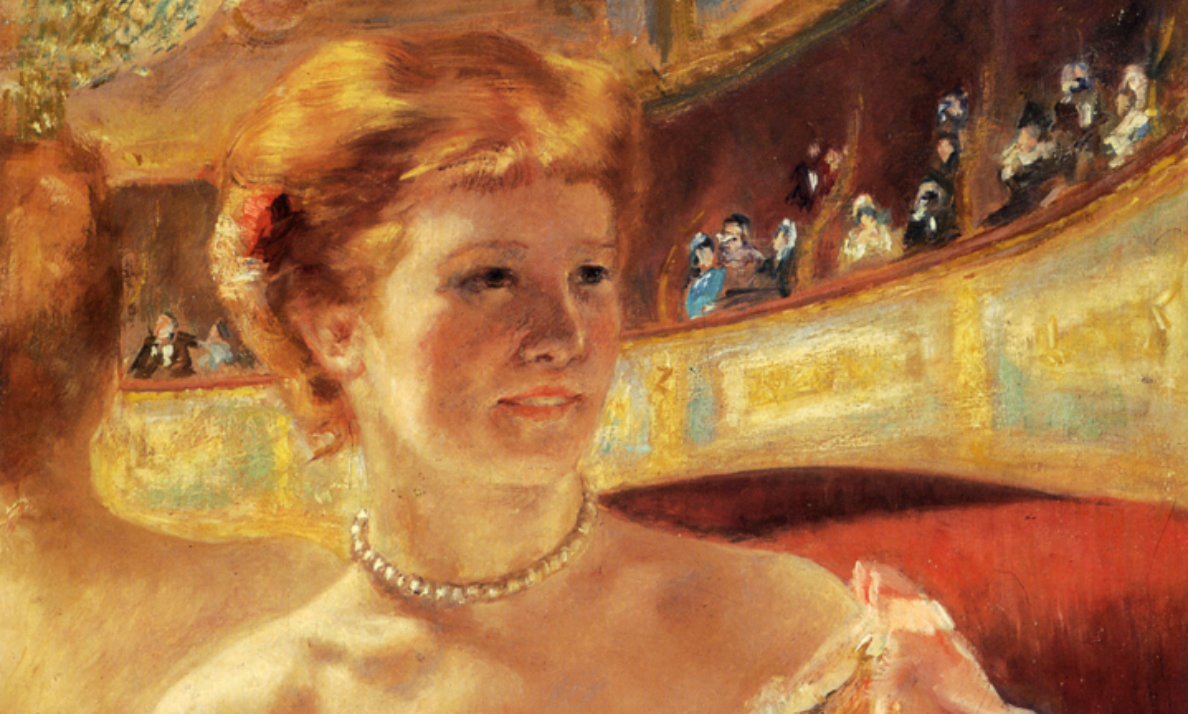 Smarthistory – Mary Cassatt, Woman with a Pearl Necklace in a Loge