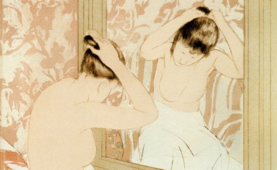 Mary Cassatt, The Coiffure - detail